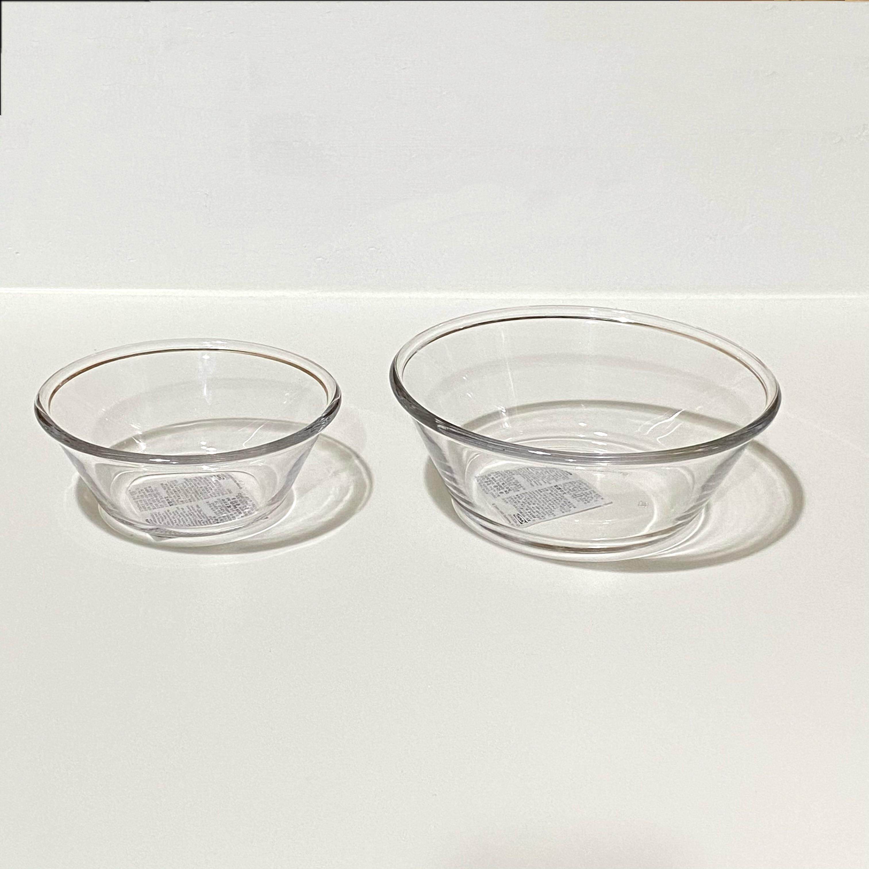 IKEA 宜家代购正品瓦达恩碗透明玻璃碗冰激凌沙拉辅食吃饭碗汤碗