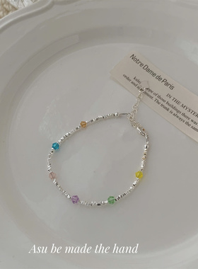 碎银子手串手饰串珠手链