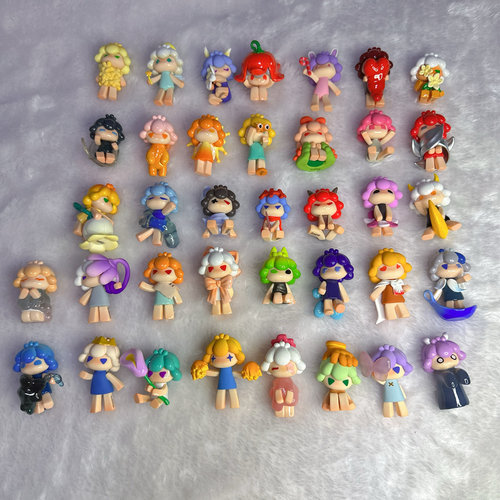 正版黑玩SOLY MINI盲盒人格系列萌粒MBTI手办公仔摆件礼物