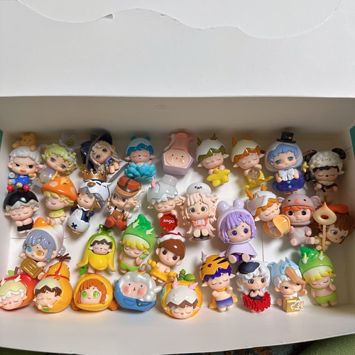 正版拆盒拆袋黑玩系列萌粒可爱手办礼物