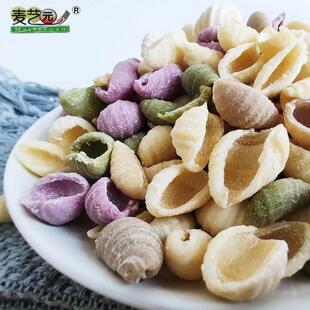 正品麦艺园多味海田螺烩麻什子陕南安康特产果蔬麻食猫耳朵速食面