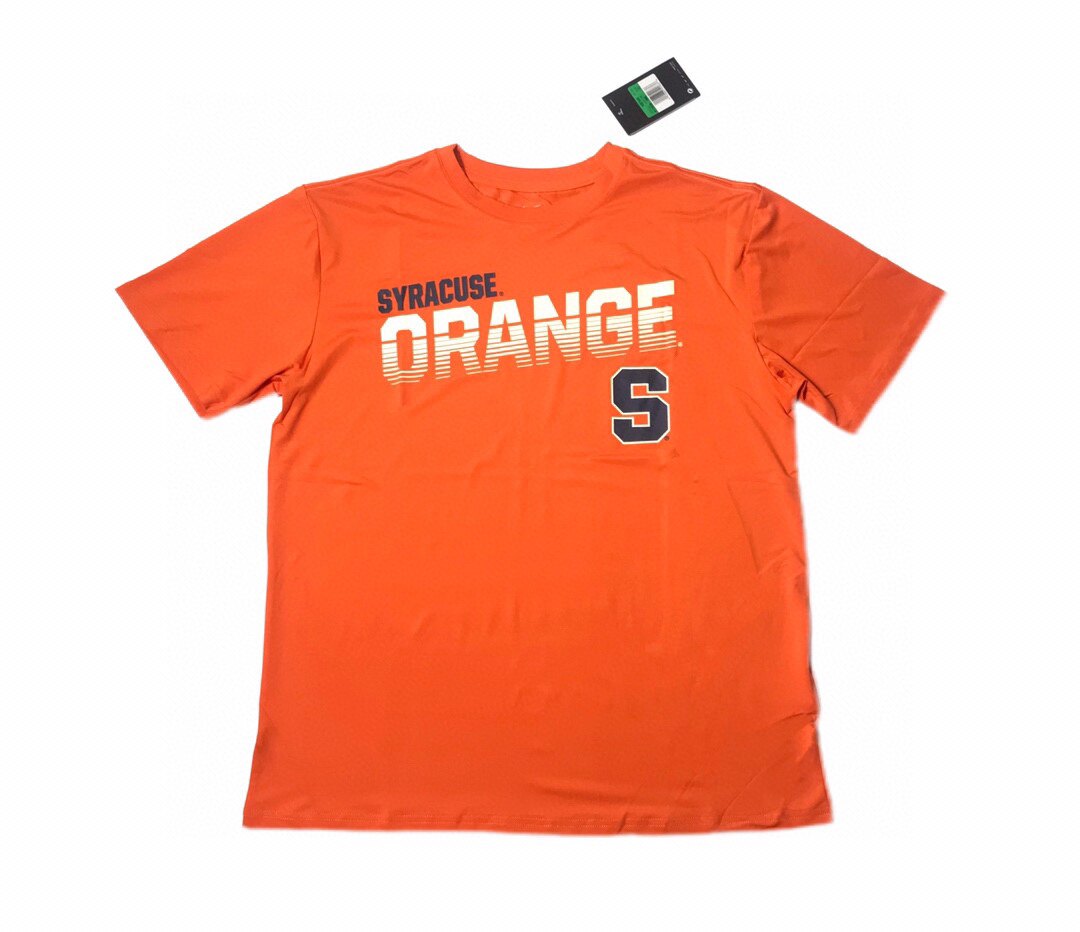 夏季短袖ncaa暴力雪城大学球员版篮球投篮服宽松圆领速干训练t恤