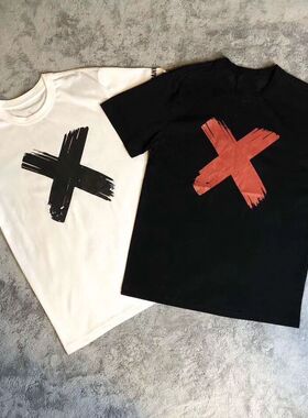 夏季新款AJ1 禁穿BANNED 黑白色 男运动篮球休闲圆领T恤短袖速干