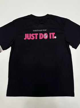 夏季新款just do it 男女情侣款运动休闲宽松透气圆领速干T恤短袖