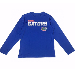 A佛罗里达大学鳄鱼队运动篮球速干投篮服美式训练吸汗T恤长袖