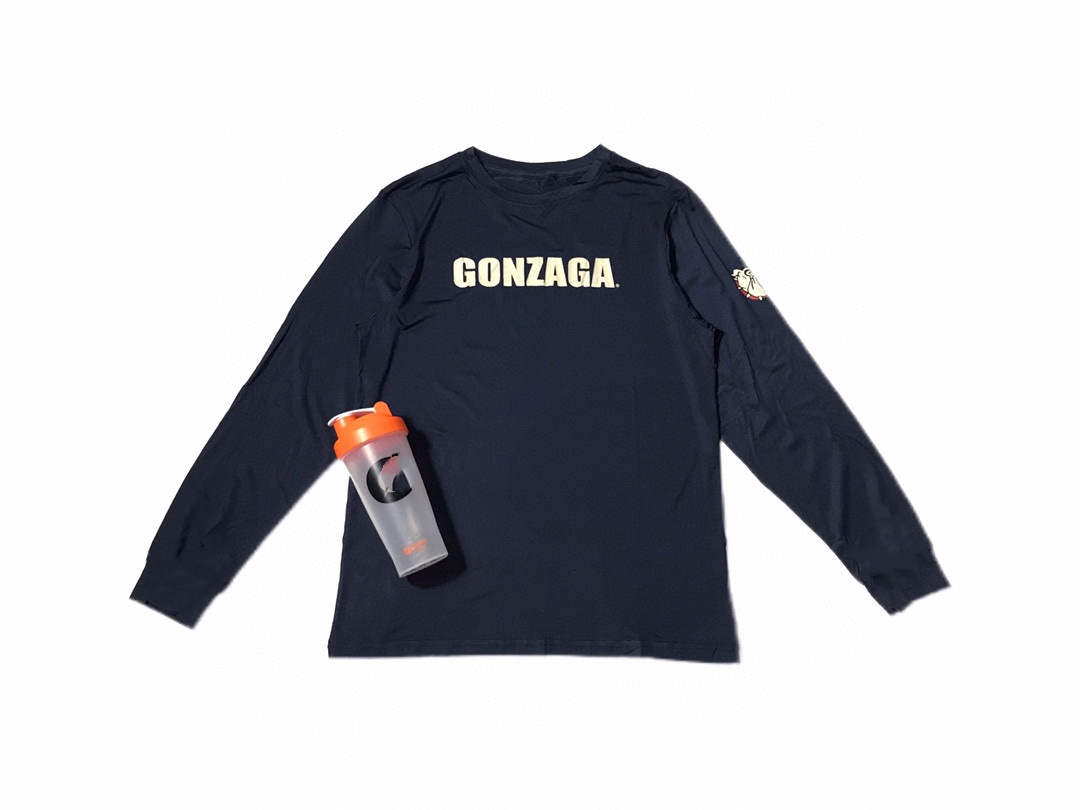 刚萨迦大学球员版GI投篮服男子运动篮球速干训练弹力长袖T恤