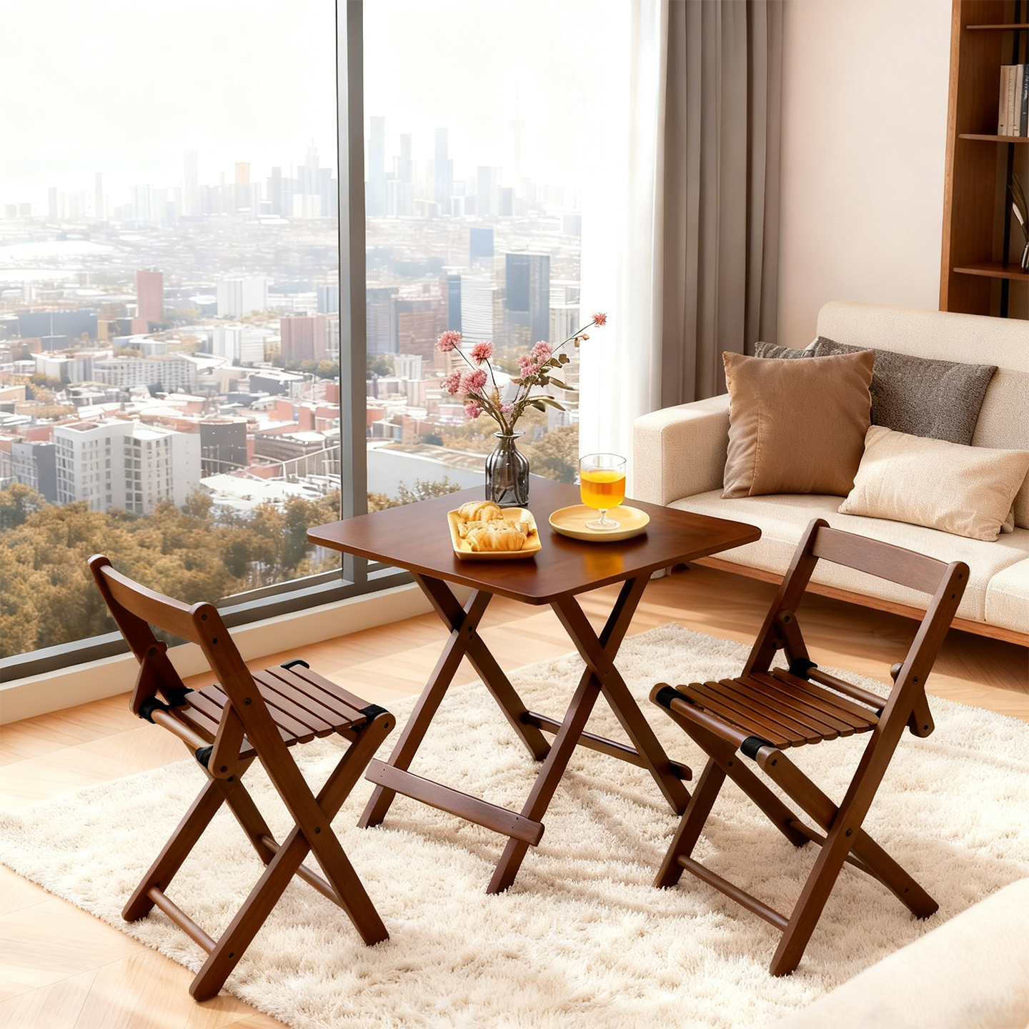 凳子折叠椅家用庭院露天户外椅新款阳台休闲椅子中式懒人靠背椅