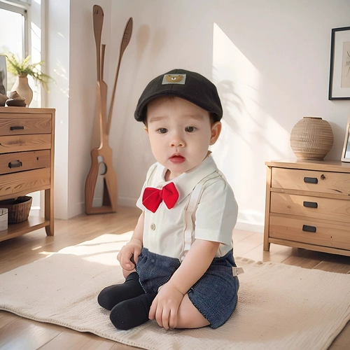 Детское летнее платье, тонкая летняя одежда подходит для мужчин и женщин для девочек, короткий рукав, в западном стиле, наряд на выход