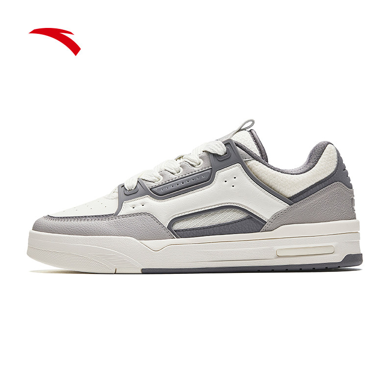 安踏好事发生骜杰丨新年红色休闲板鞋男百搭滑板运动鞋112618043,运动鞋new,板鞋,淘宝优惠券,粉丝福利购,淘宝优惠卷