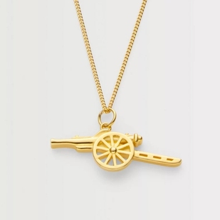 阿森纳队徽吊坠 官方正品英国代购 正版球迷周边纪念品18K金吊坠