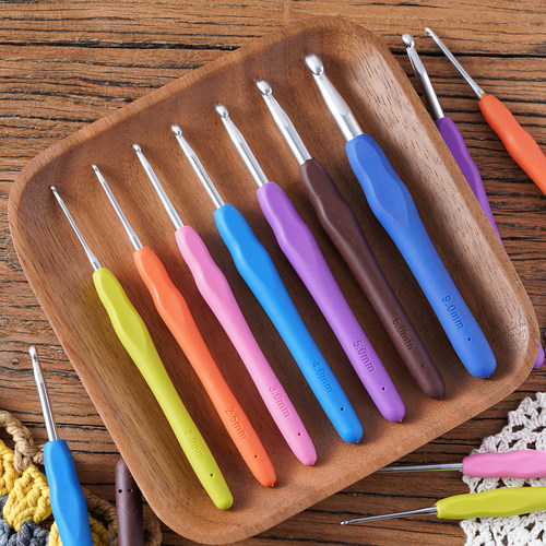 软柄钩针编织工具不脱钩