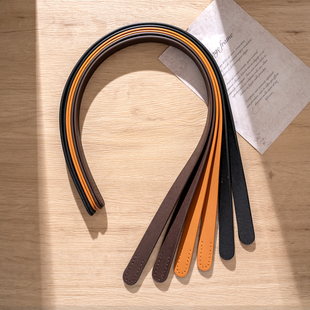 真皮包带肩带配件手提腋下菜篮子托特包包肩带改造二层牛皮65cm