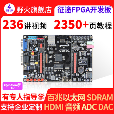 野火征途pro FPGA开发板 Cyclone IV EP4CE10 ALTERA 图像处理