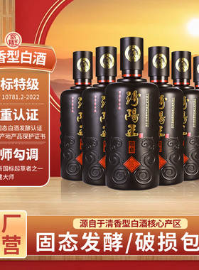 汾阳王如意酒42度500ml6瓶整箱装清香型白酒纯粮酿造高档送礼佳品