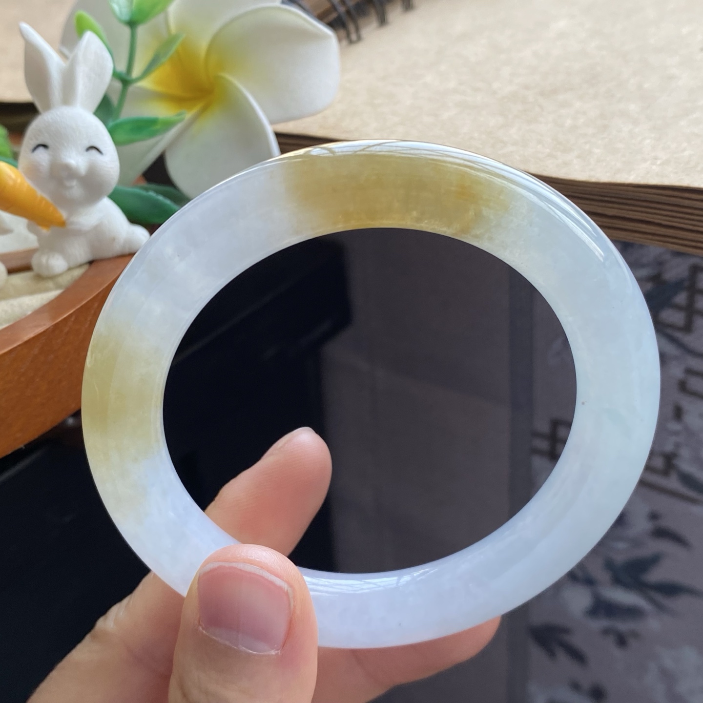 3.3批1399号57.9-10.1-10.7冰黄果冻圆条！古香古色的美！