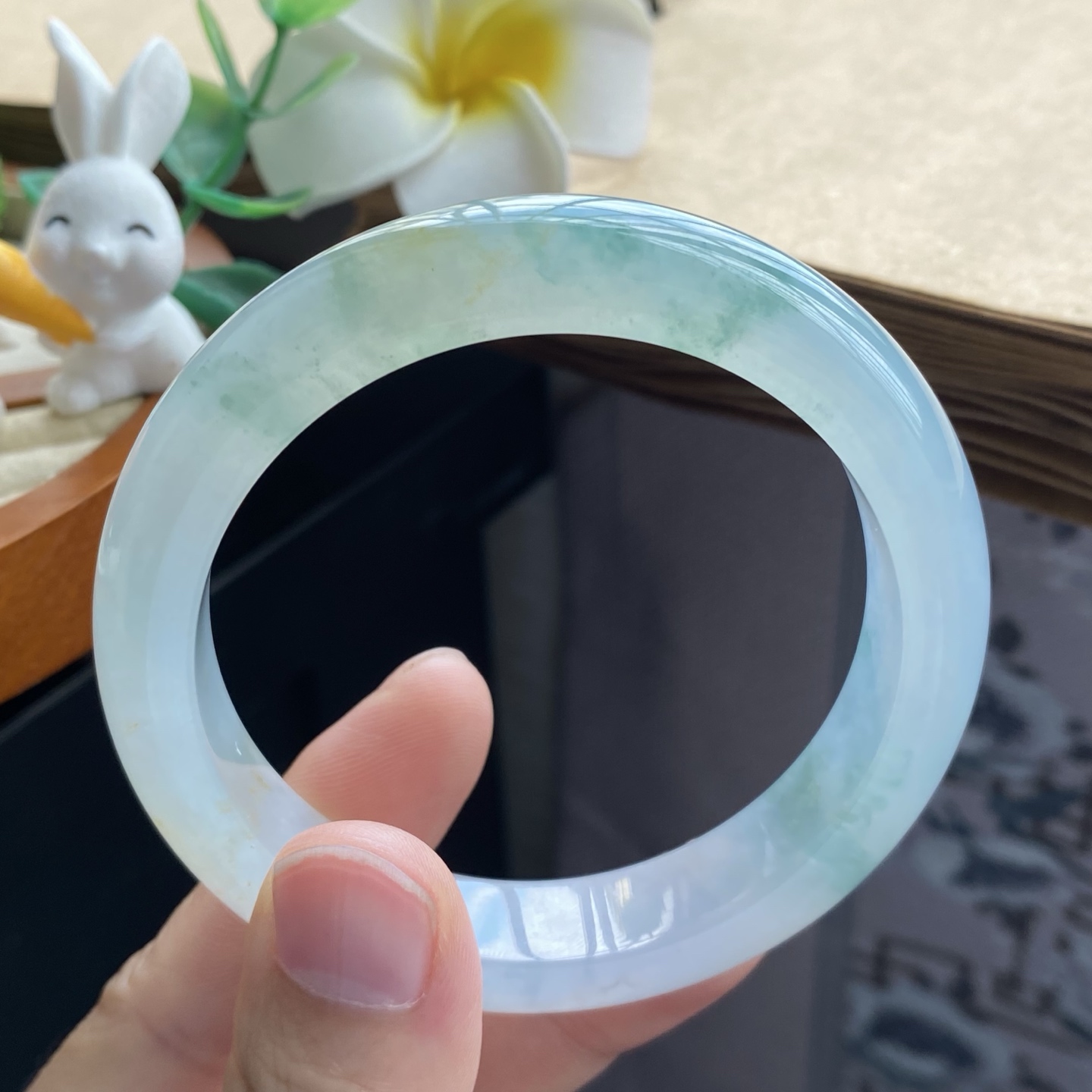 12.1批11294号56.1-12.6-8.7冰飘花果冻镯！若隐若现的意境感！