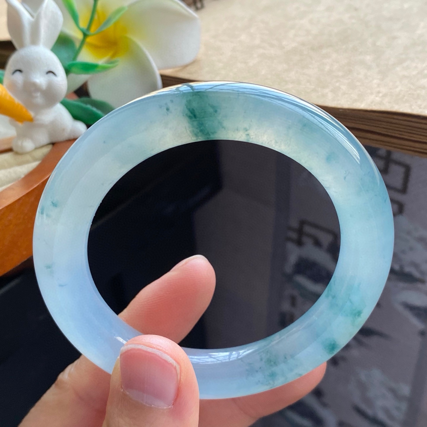 2.27批1177号54.2-11.2-10.7冰飘花果冻圆条！灵动藏画意！