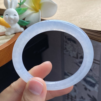 4.8批1501号53.3-7.9-8.1冰果冻圆条！清幽淡雅的美！