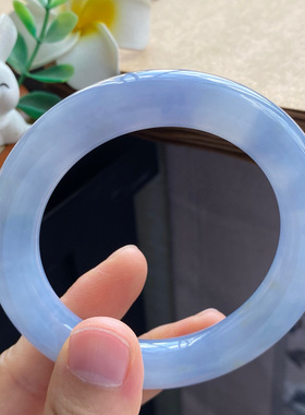 2.28批1216号54.7-11.7-11.3 蓝紫色圆条~清冷与温柔并存的美！