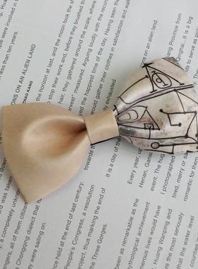 大喜《The kitchen》黄色印花领结毕加索超现实主义派对男女演出