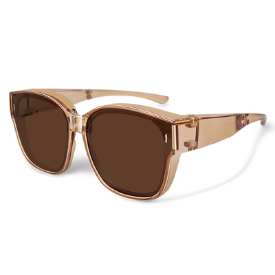 折叠墨镜可套近视镜防紫外线偏光套镜登山骑行防晒太阳镜开车专用