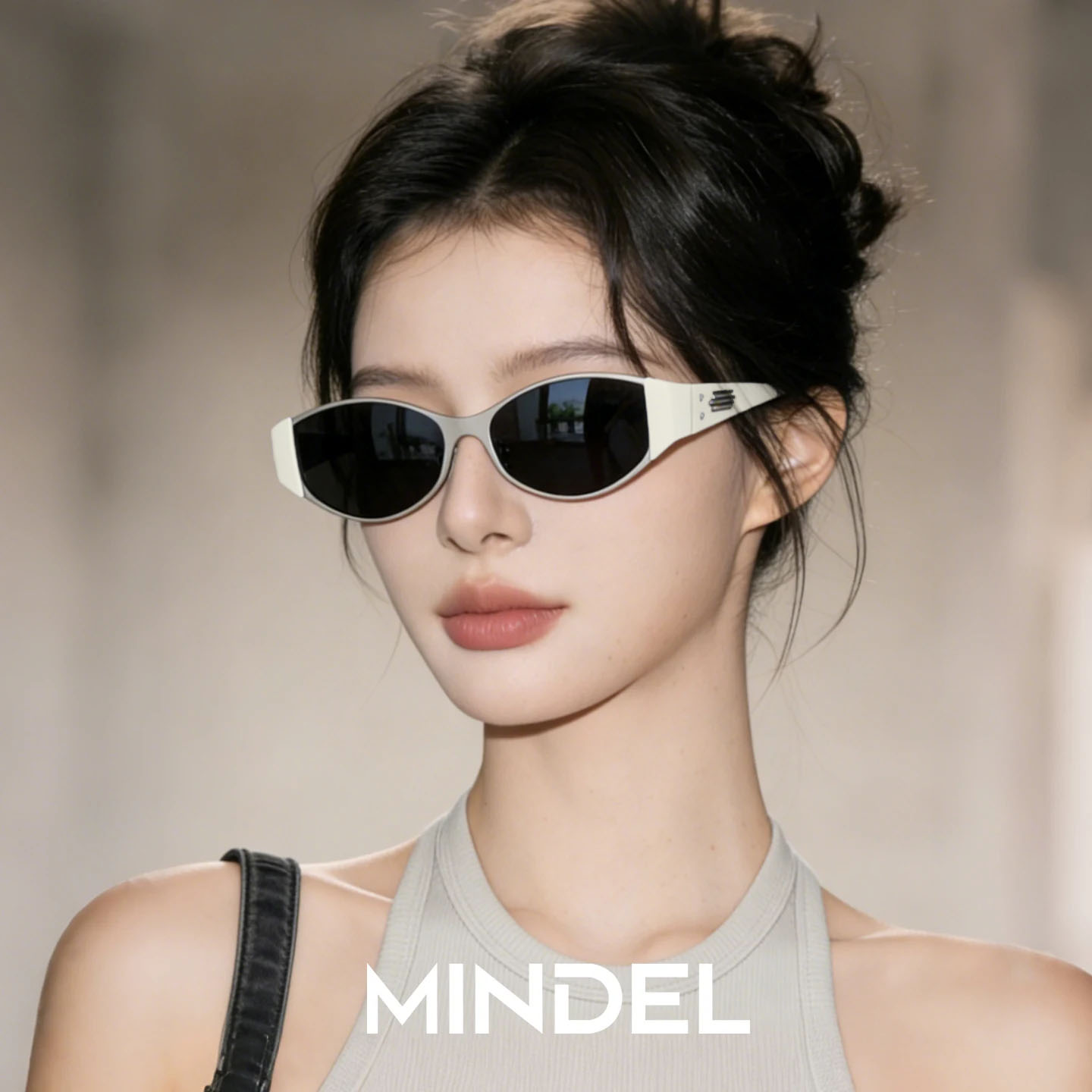 墨镜女款2026新款小框猫眼墨镜高级感偏光镜太阳眼镜女防紫外线