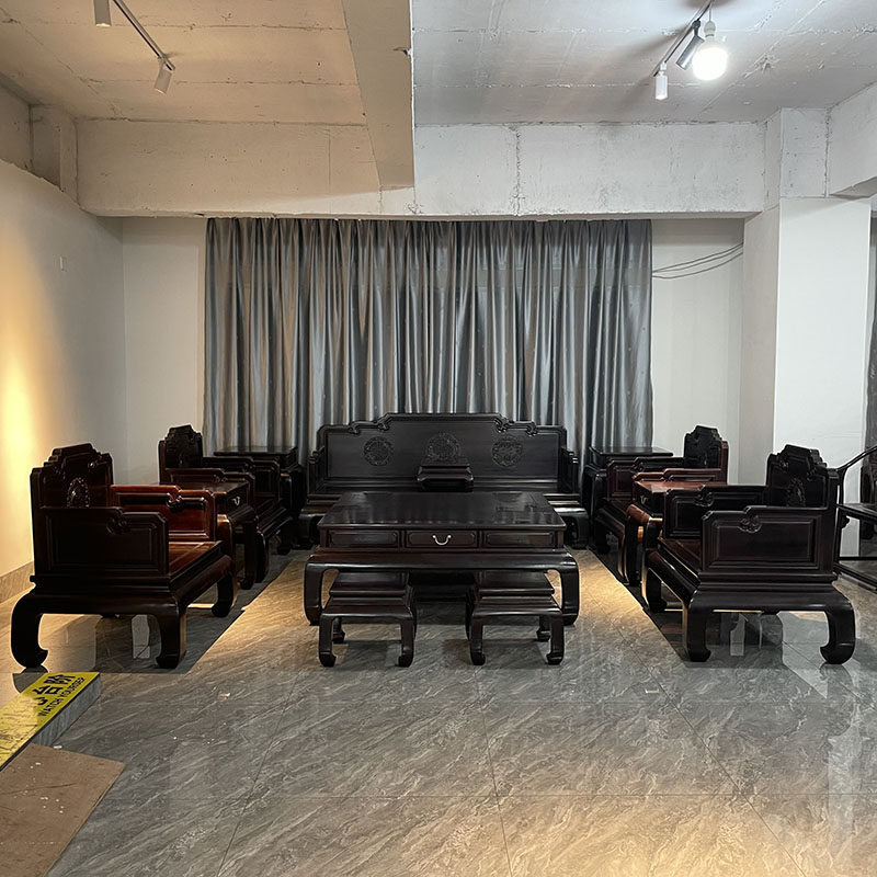 印度小叶紫檀五福临门沙发十三件套件套檀香紫檀沙发明清古典家具,住宅家具,红木沙发,淘宝优惠券,粉丝福利购,淘宝优惠卷