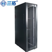 加厚板材 三拓 多库发货源头厂家 网络服务器机柜 ST.681242 机柜1200深600宽2米42U高800宽