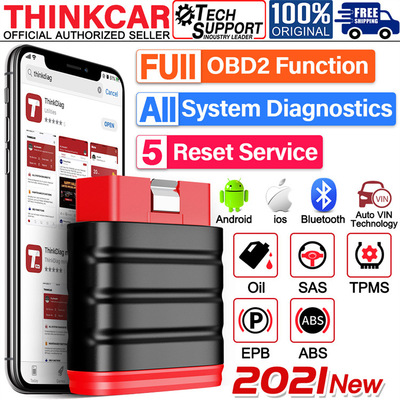 THINKCAR Thinksafe OBDII全系统诊断工具 机油保养 电子手刹复位