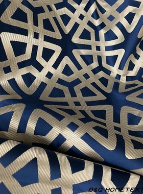 简约现代家居窗帘2.8米布料客厅卧室样板间轻奢高档抱枕靠包面料