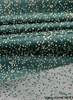 休闲简约沙发午睡靠枕套亮片面料现代客厅窗帘布料样板间抱枕布等