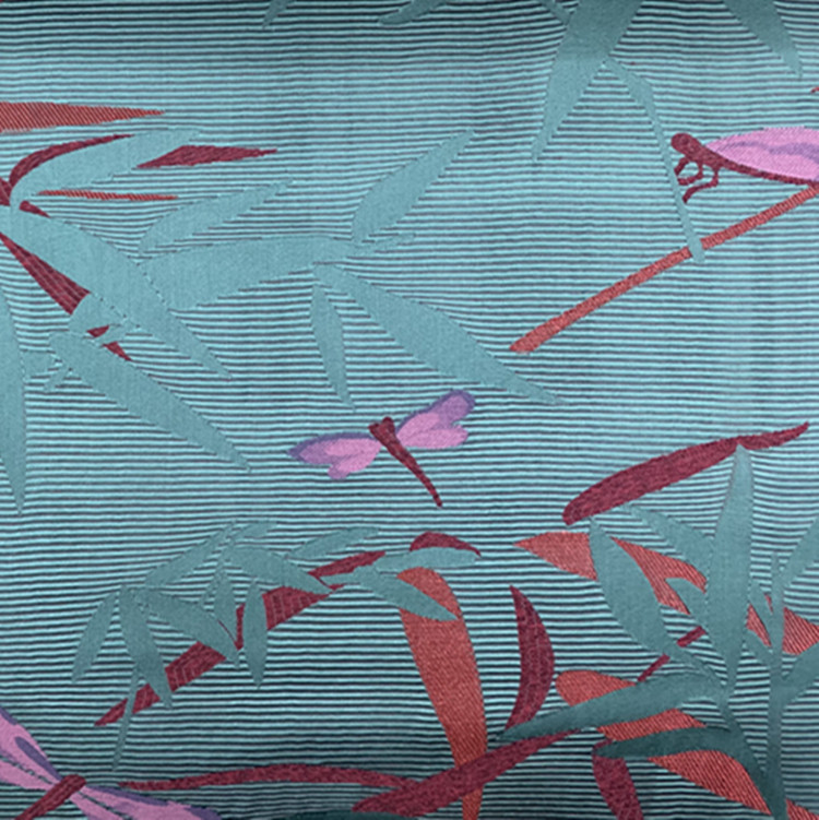 国外进口高端提花窗帘布料样板间酒店沙发靠包抱枕及别墅装饰用布