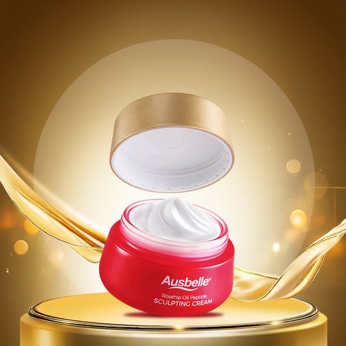 澳洲 Ausbelle 澳思蓓 大红瓶玫瑰果油胜肽时光面霜 80g