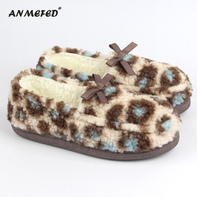 出口坐月子防滑棉拖鞋保暖加厚底