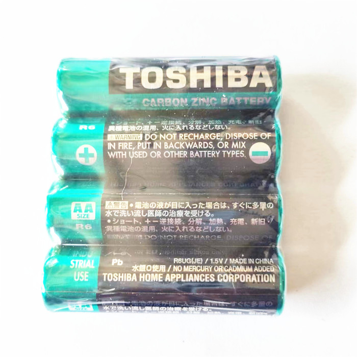 TOSHIBA东芝5号电池1.5V碳性碱性一次性欧姆龙血压计不能充电包邮 3C数码配件 其它配件 原图主图