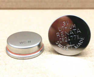 瑞士RENATA CR2477N 纽扣电池 3V CR2477电池 台阶（T型）