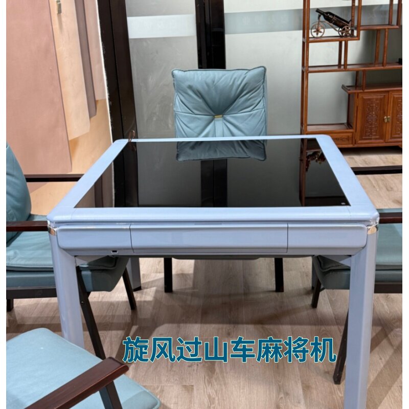 全自动麻将机旋翼过山车家用静音餐桌两用折叠款过山车棋牌室专用