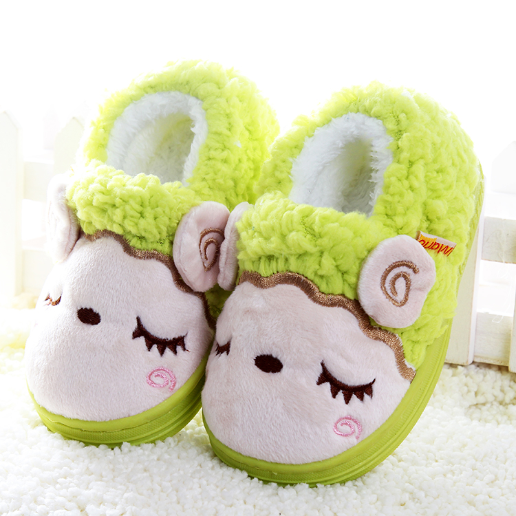 Pantoufles enfants en suède CHEERFUL MARIO pour hiver - semelle tendon - Ref 1036377 Image 5