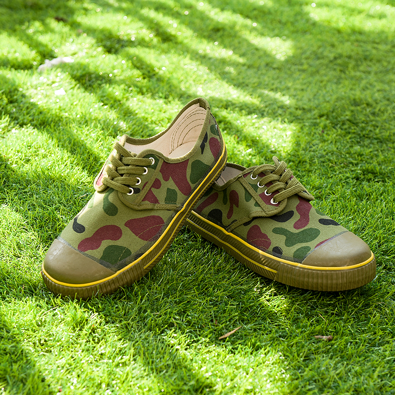 经典解放鞋劳保作训工地黄球鞋