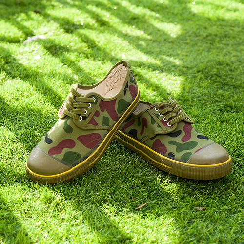 经典解放鞋劳保作训工地黄球鞋