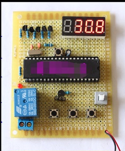 基于51单片机的温控热水器 智能温度控制采集控制开关设计套件