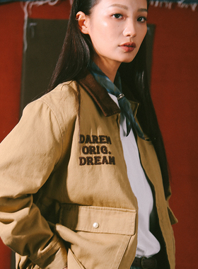 DAKYAM(达人)Vintage Detroit Jacket复古轻薄夹棉底特律翻领夹克