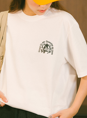 DAKYAM(达人) 2025S/S Humming Drift TEE 微光漫游者印花短袖T恤