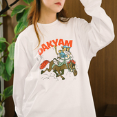 达人 赛马虎骑士长袖 2025A Racing DAKYAM TEE Fantasy 印花T恤