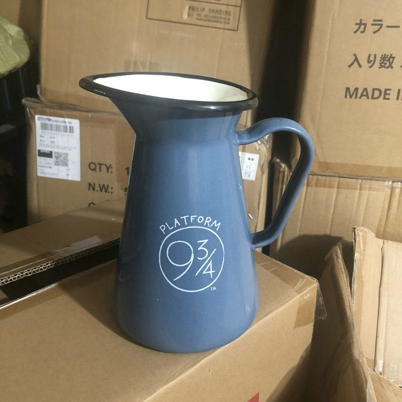 一米搪瓷、日常仓库随拍运损北欧家居宜家风珐琅花瓶家装饰插花器