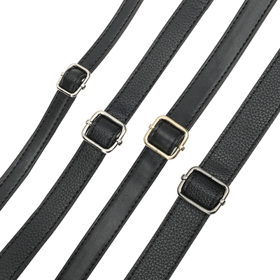 小包包黑色带斜挎包带皮质女士可调节替换配件单肩包包链背带皮包