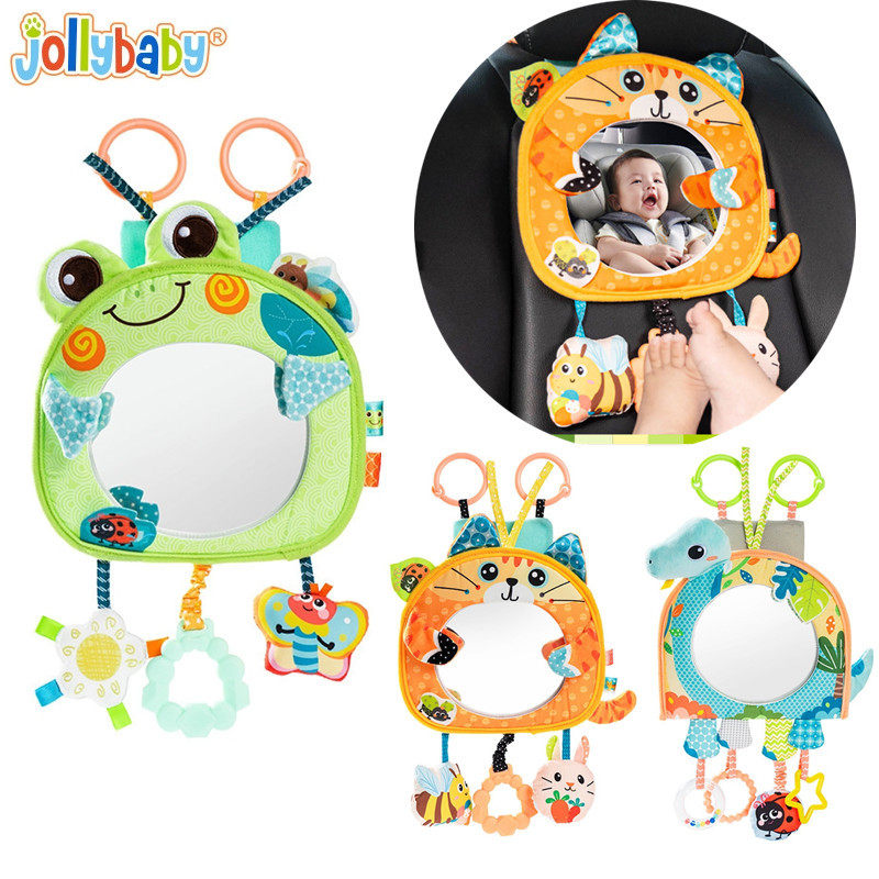 jollybaby婴儿安全哈哈镜宝宝安全座椅观察反光镜车挂0岁早教玩具,汽车用品/电子/清洗/改装,后视提篮镜,淘宝优惠券,粉丝福利购,淘宝优惠卷