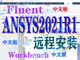 ANSYS ansys软件远程安装workbench安装包fluent中文版2021R1