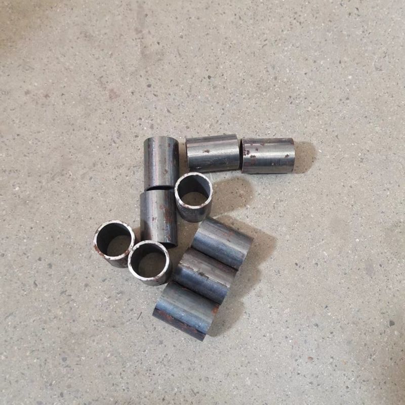 打粉机隔套玉米粉碎机配件铡草间隔套管钢管18内径套子专用隔套件