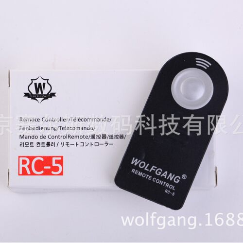 沃尔夫冈  相机遥控器单反遥控器 无线遥控器 RC-5 RC-6 红外遥控